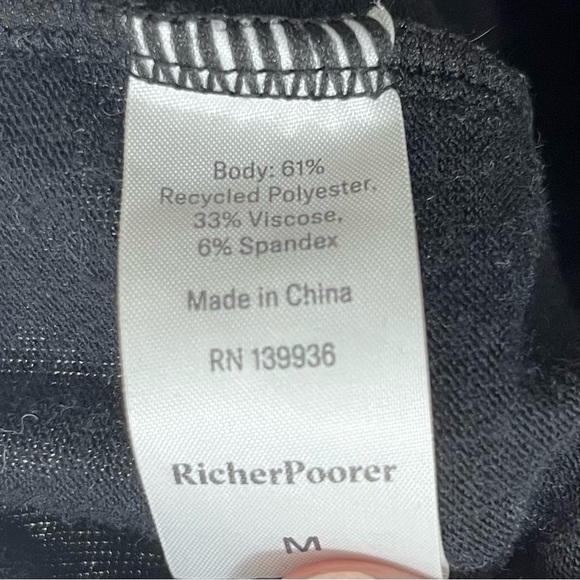 Richer Poorer Women’s Black Basic Tank Top Size M - Picture 4 of 5